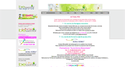 Desktop Screenshot of bessential.fr